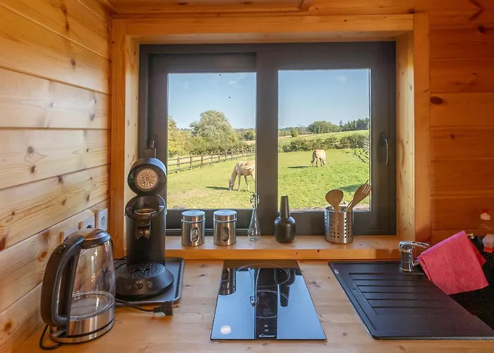 Les Tiny Du Pre Mathy - Insolites Avec Jacuzzi A Country house